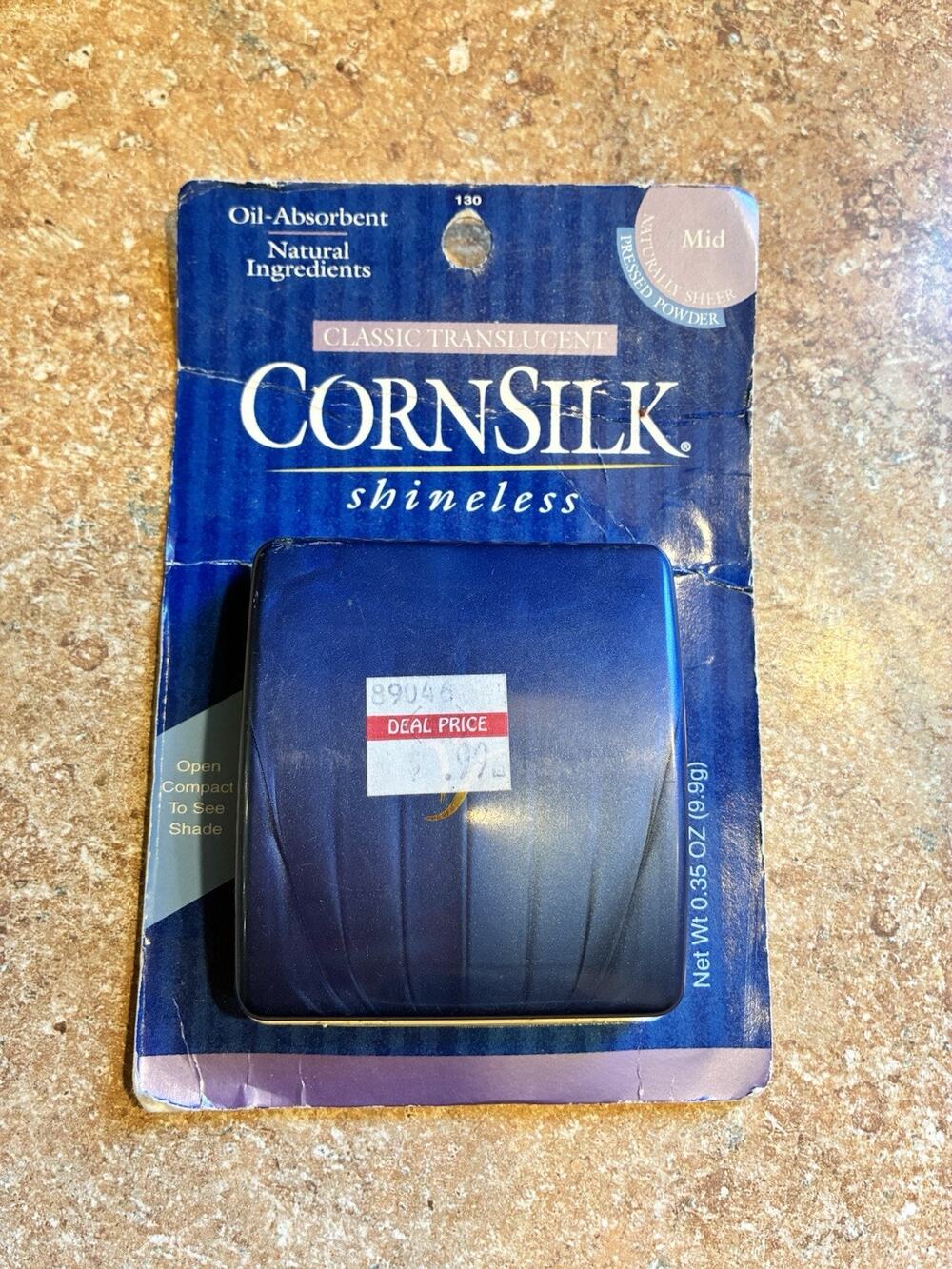 Vintage Corn‎ Silk Translucent Loose Micron Powder No Color 1994 New Sealed